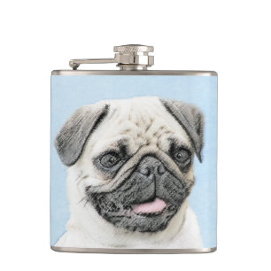 Cantil Pintura de Cachorro - Arte de Cachorro Original