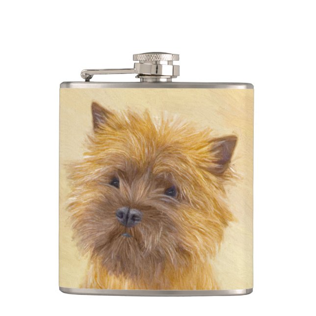 Cantil Pintura de Cairn Terrier - Arte de Cachorro Origin (Frente)