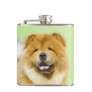 Cantil Pintura De Chow Chow - Arte De Cão Original Bonit