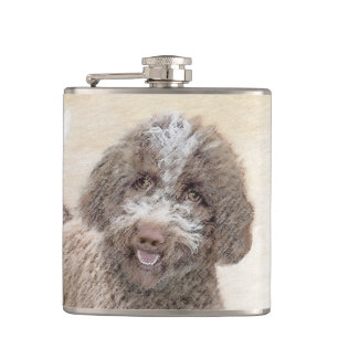 Cantil Pintura De Lagotto Romagnolo - Arte De Cão Origin
