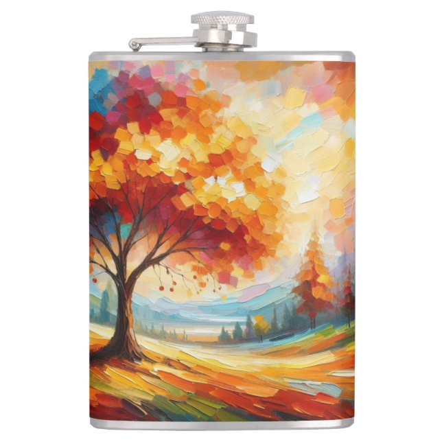 Cantil Pintura de Paisagem Com Cores Brilhantes (Frente)