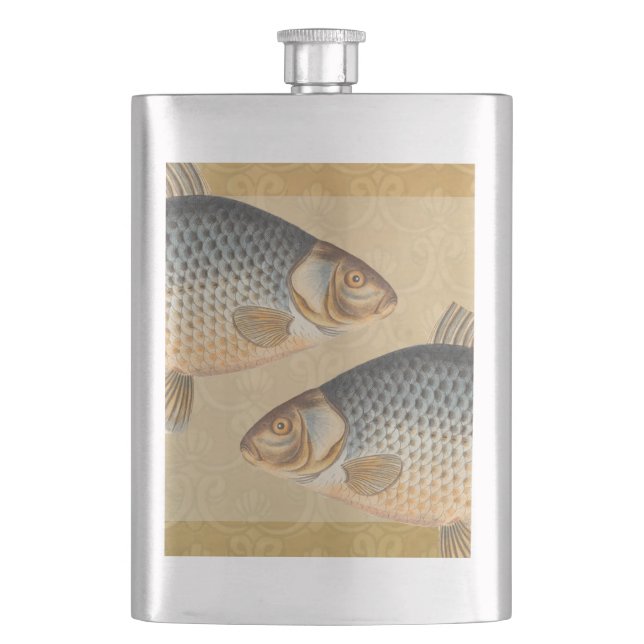 Cantil pintura de pesca de peixe carpa desenho de água do (Frente)