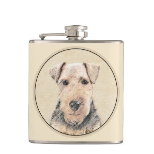 Cantil Pintura de Welsh Terrier - Arte de Cachorro Origin