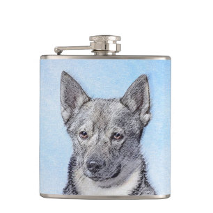 Cantil Pintura em Vallhund, na Suécia - Arte Cachorro Or