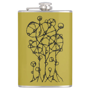 Cantil Pintura Mão - Abstrato Tree Group 1