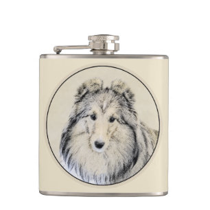 Cantil Pintura Shetland Sheepdog - Arte Cachorreira Origi