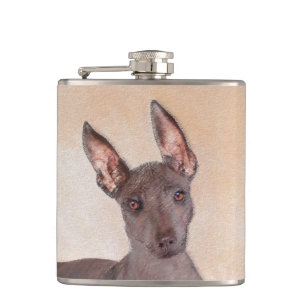 Cantil Pintura Xoloitzcuintli - Arte Cão Original Cute
