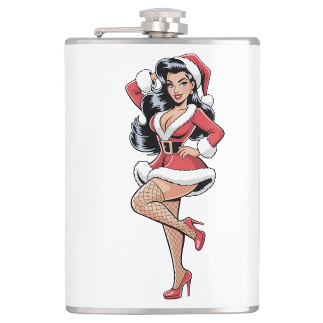 Cantil Pinup Santa Babe (Frente)