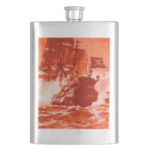 Cantil PIRATE SHIP BATTTTTLE EM vermelho