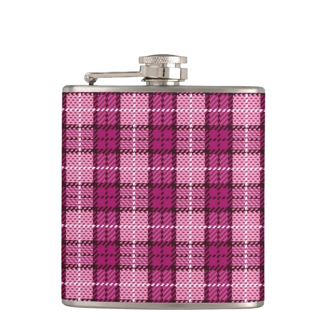 Cantil Pixel Plaid_Magenta-Black (Frente)