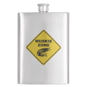 Cantil Placa da Zona de Pesca de Muskellunge