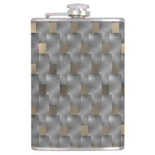 Cantil Placas cinza sobre marrom claro, toneladas pretos