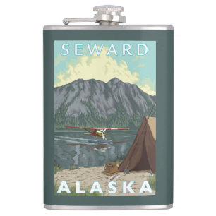 Cantil Plano de Bush & pesca - Seward, Alaska