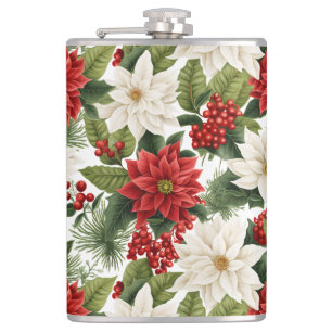 Cantil Poinsettia de Natal – Design Floral de Feriado
