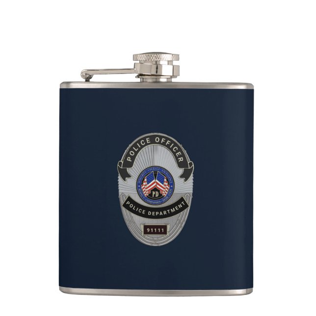 Cantil Policial Flask (Frente)