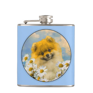 Cantil Pomerânia em Pintura de Dísias - Arte de Cachorr