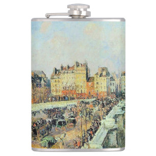 Cantil Pont Neuf, Tarde, Sunlight Camille Pissarro