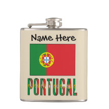 Portugal e Bandeira de Portugal com o Seu Nome