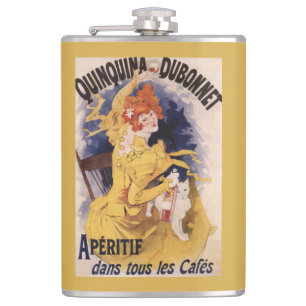 Cantil Poster do promocional do aperitivo de Quinquina