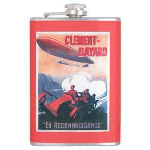 Cantil Poster do promocional do dirigível de Adjudant