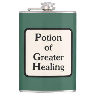 Cantil Potion of Healing Vinyl Wrapped Flask
