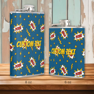 Cantil Pow Comic Sound Effect Pattern