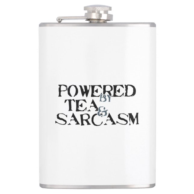 Cantil Powered by Tea & Sarcasm (Frente)