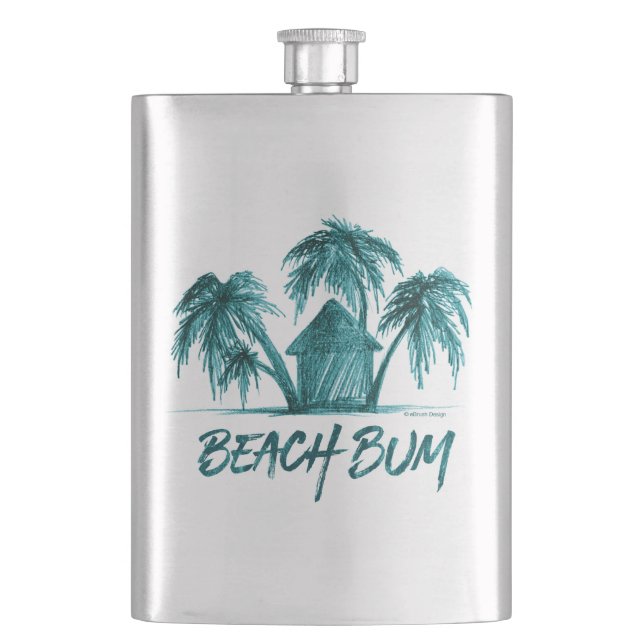 Cantil Praia Bum Hip Flask (Frente)