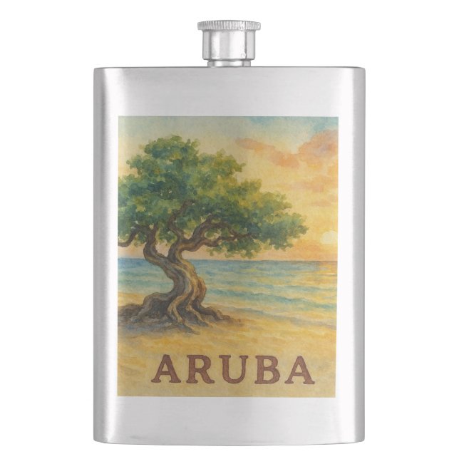 Cantil Praia Eagle Aruba Divi Tree Golden Hour (Frente)