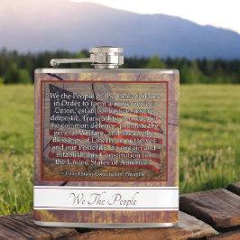 Cantil Preâmbulo da Constituição dos EUA sobre o contexto