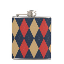 Preppy Argyle Navy Khaki khaki Personalized