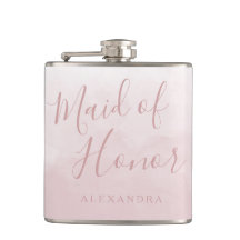 Presente de Dama de Honra de Casamento Rosa Pink B