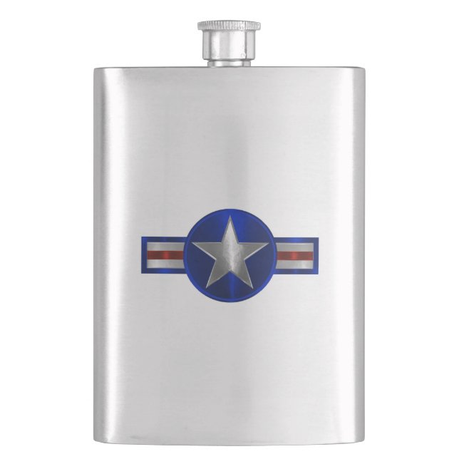 Cantil Presente de veterano da Força Aérea Vintage (Frente)