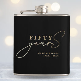 Cantil Presente do 50º aniversário Dourado de casamento