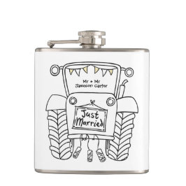 Cantil Presente personalizado de casamento do país do tra