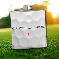 Presente Personalizado de Golfe com Nome e Número 