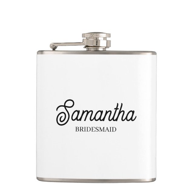 Cantil Presente Personalizado de Proposta de Dama de Honr (Frente)