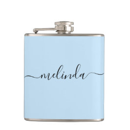 Cantil Presente Personalizado para Damas de Honra Azul Pa