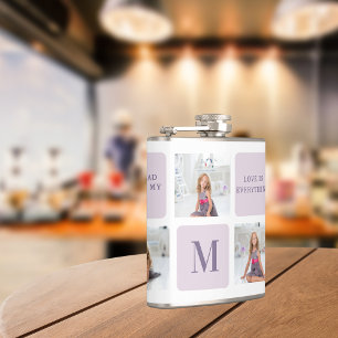 Cantil Presente Roxo do Feliz dia de as mães de Fotografi