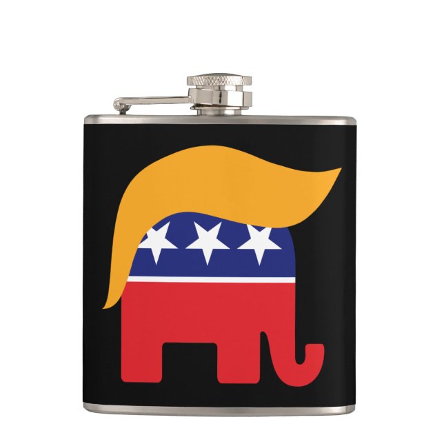 Cantil Presidente Donald Trump GOP Elephant Hair (Frente)