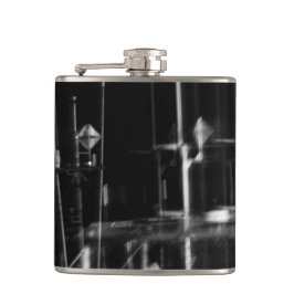 Cantil preto e branco foto abstracto