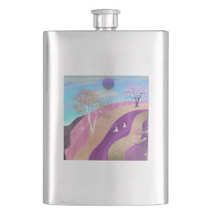 Cantil Primavera Blossomo Paisagem