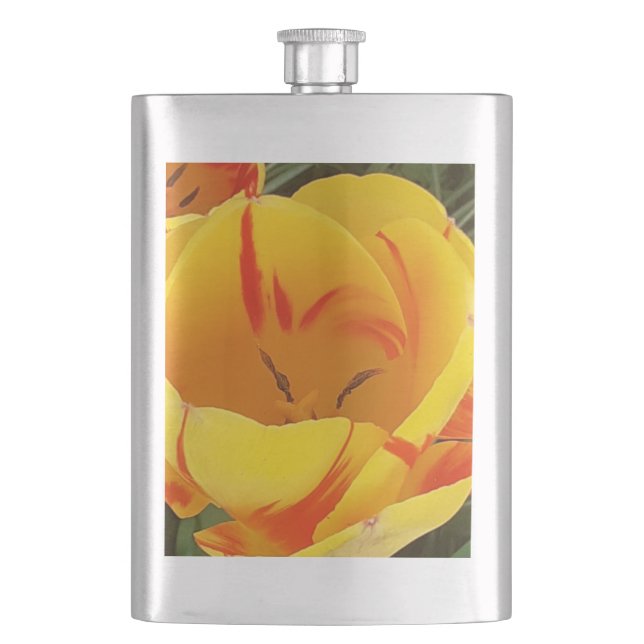 Cantil Primavera Tulips Classic Flask (Frente)