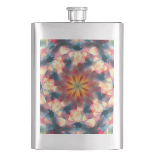 Cantil Prismático Caleidoscópico Psicodélico Mandala
