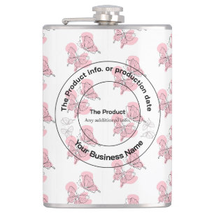Cantil Produto Preto e Branco Minimalista Moderno Elegant