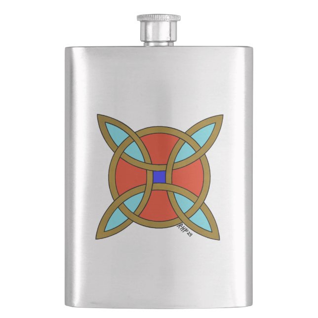 Cantil Proteção Nórdica contra Witchcraft ou Witch's Knot (Frente)