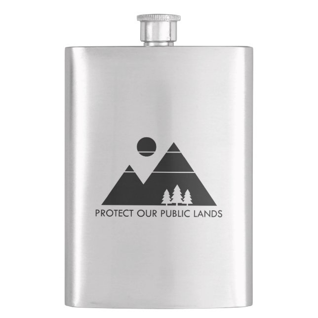 Cantil Proteja as nossas terras públicas Montanha (Frente)
