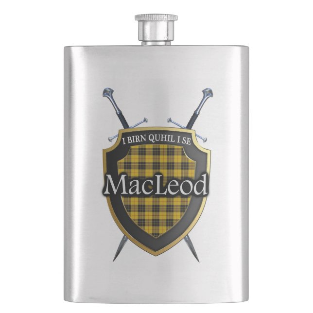 Cantil Protetor e espadas escoceses do Tartan de MacLeod (Frente)