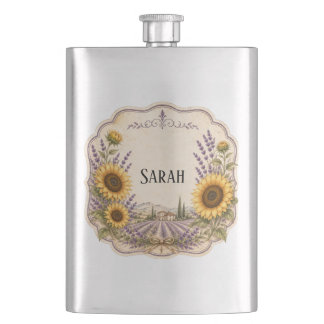 Cantil provence lavanda e girassol vintage pessoal