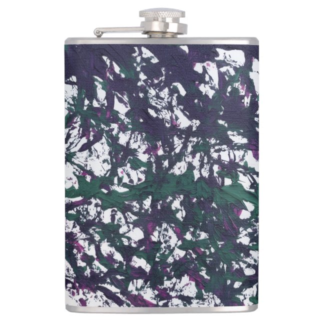 Cantil Purple, Green, Pink, Marble Artwork (Frente)